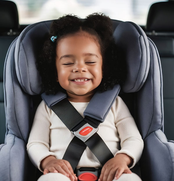 Parent and child with quality kids items sold through Tinyverse Kenya