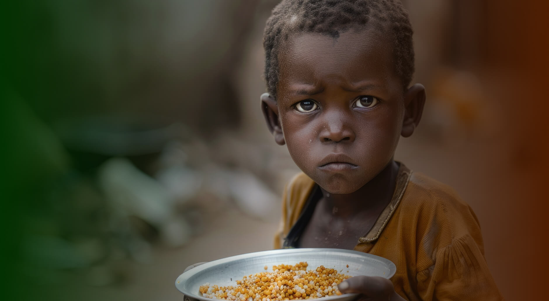 Corporate team at a donation drive